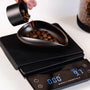 Coffee scale and vacuum storage container