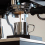 Espresso pitcher with a capacity of 60 ml, made of stainless steel