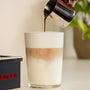 Espresso pitcher for making a latte macchiato