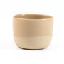 Latte Cup - Half Glazed