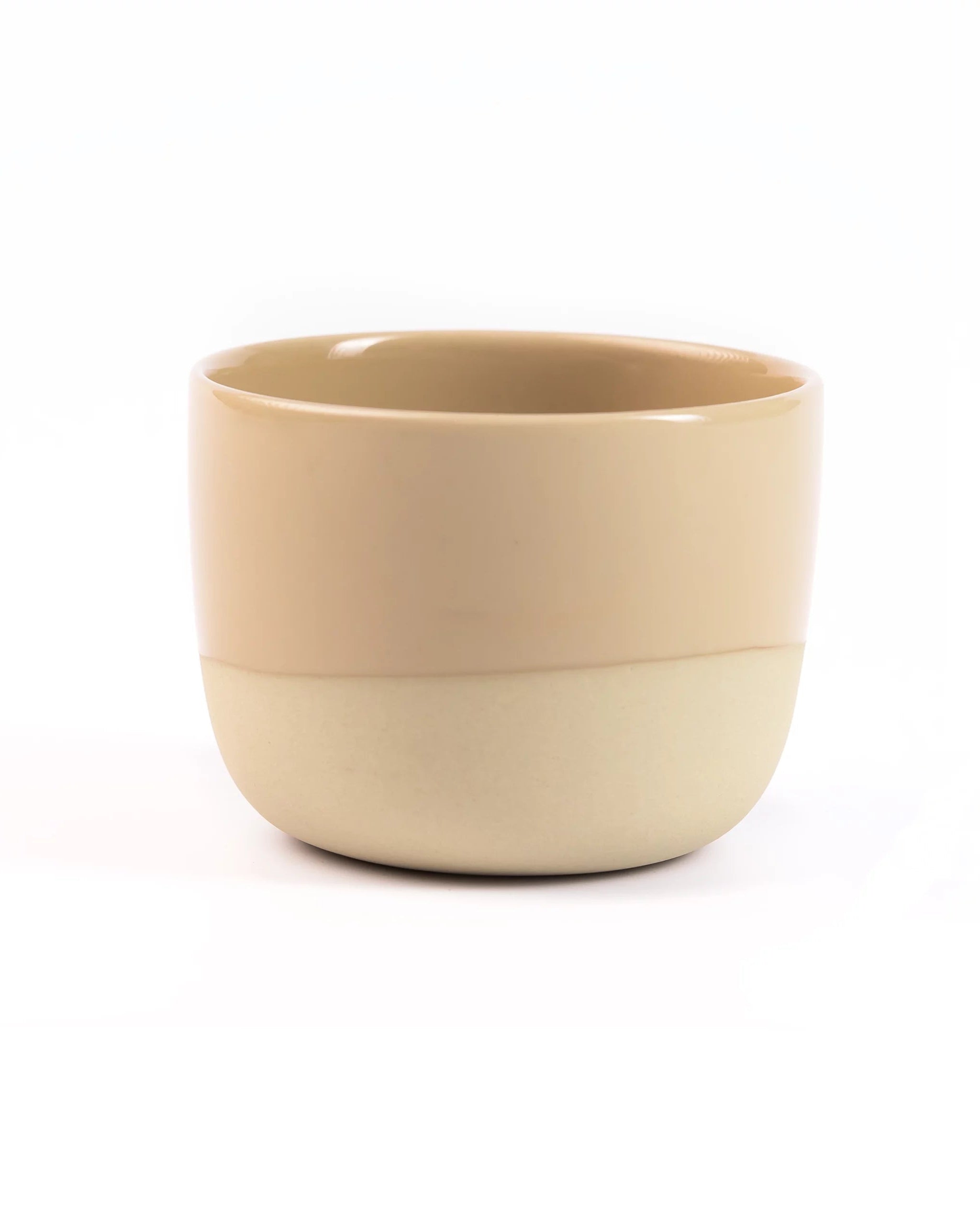 Latte kopje - Half Glazed