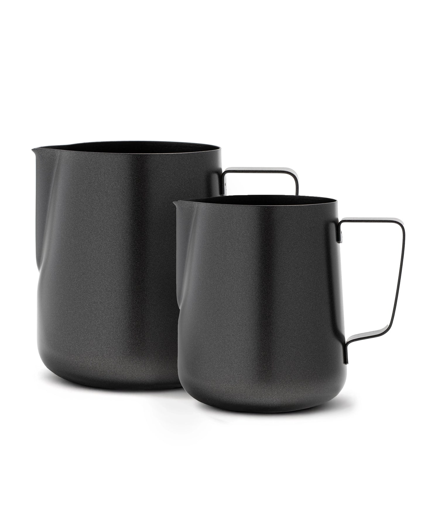 Melkopschuimkan set