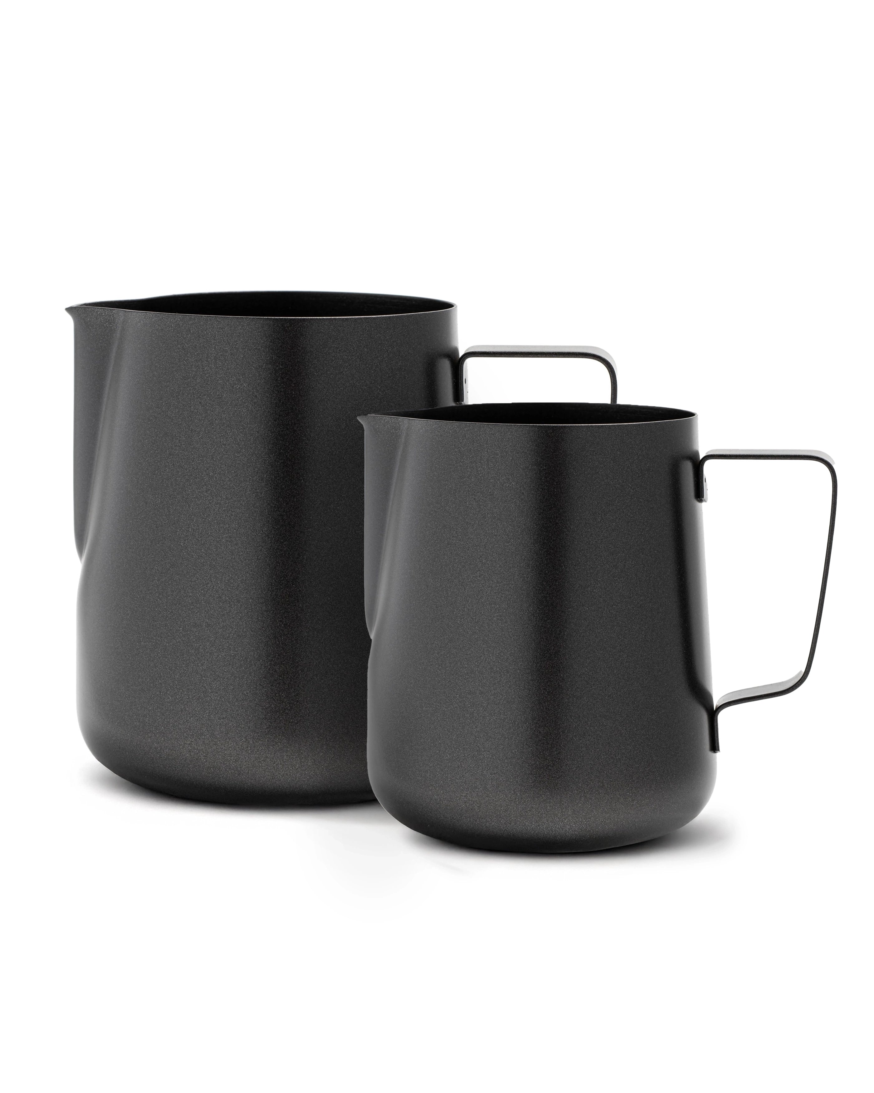 Melkopschuimkan set