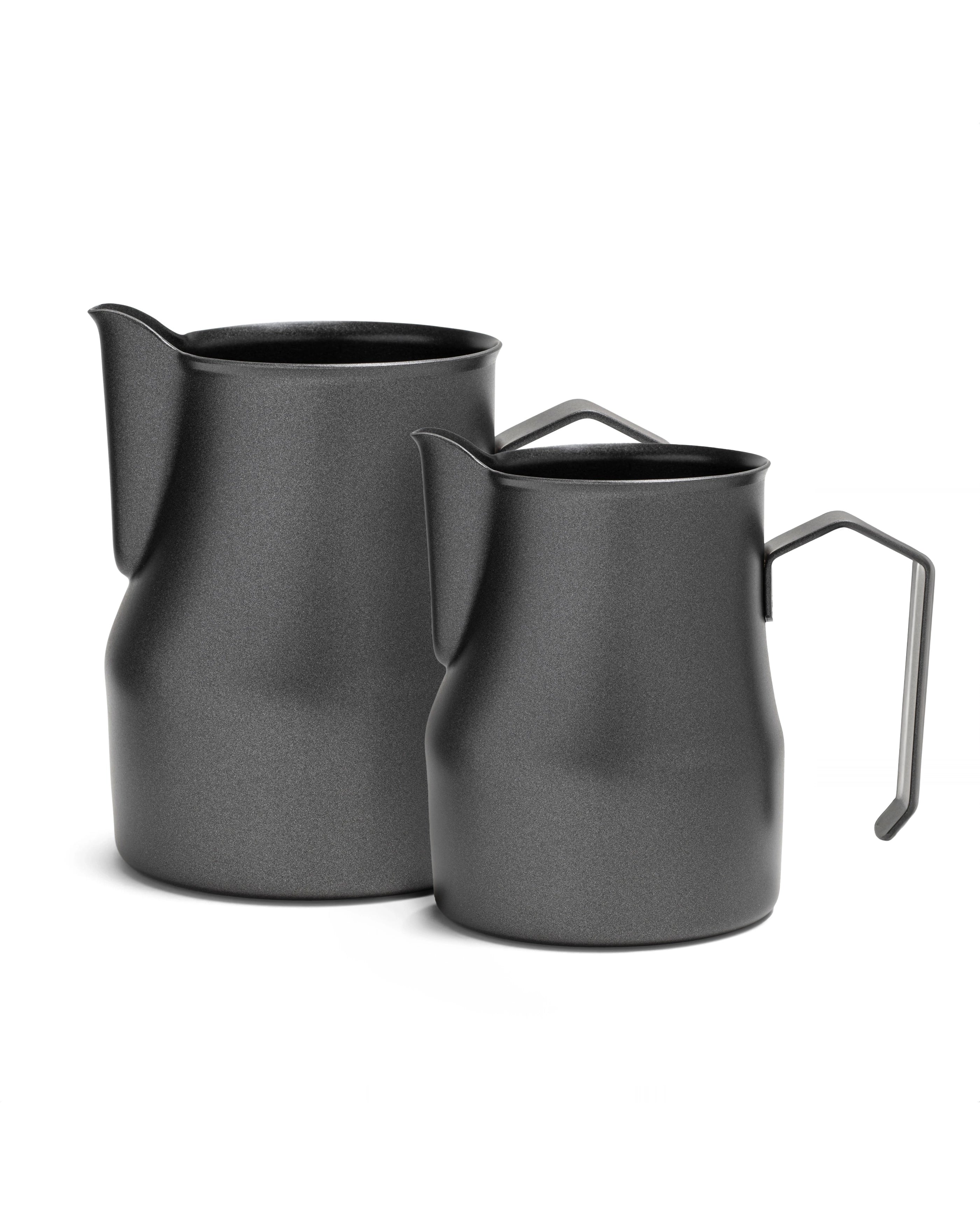 Melkopschuimkan set