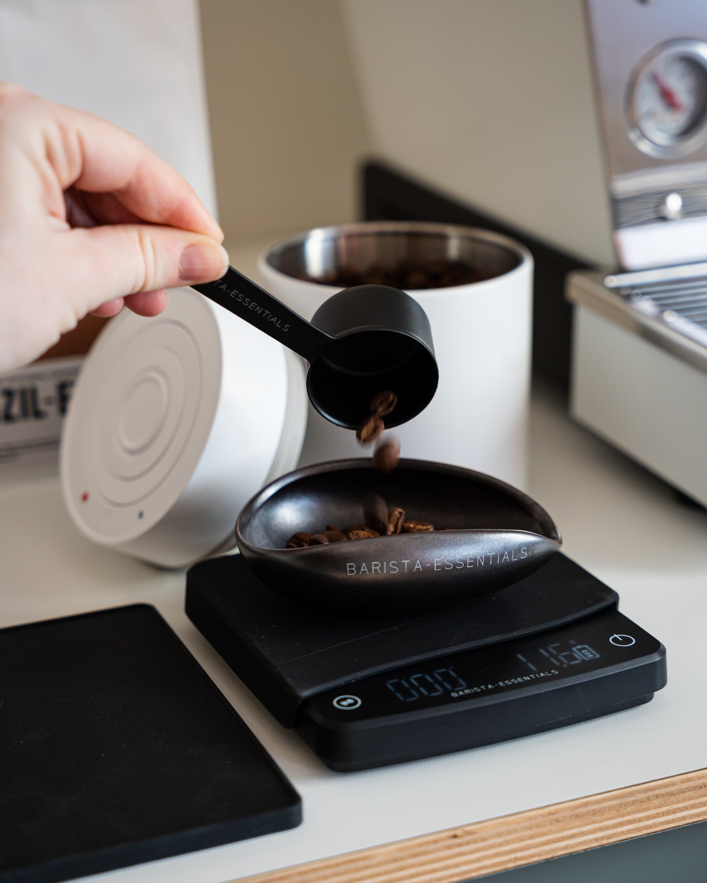 1200 ml Vacuüm Koffie Bus Luchtdicht - Roestvrij Staal Boon Container voor Multi Gebruik Voedsel Opslag met Grote Capaciteit - voor Thee (Zwart 1200 ml Vacuüm Koffie Bus Luchtdicht - Roestvrij Staal Boon Container voor Multi Gebruik Voedsel Opslag met Grote Capaciteit - voor Thee (Zwart