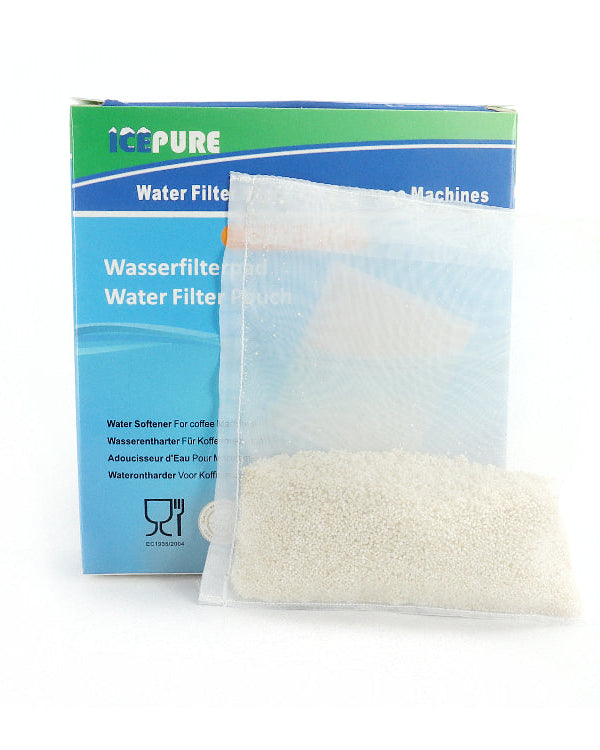 Universeel waterfilter zakje voor machines met een eigen waterreservoir