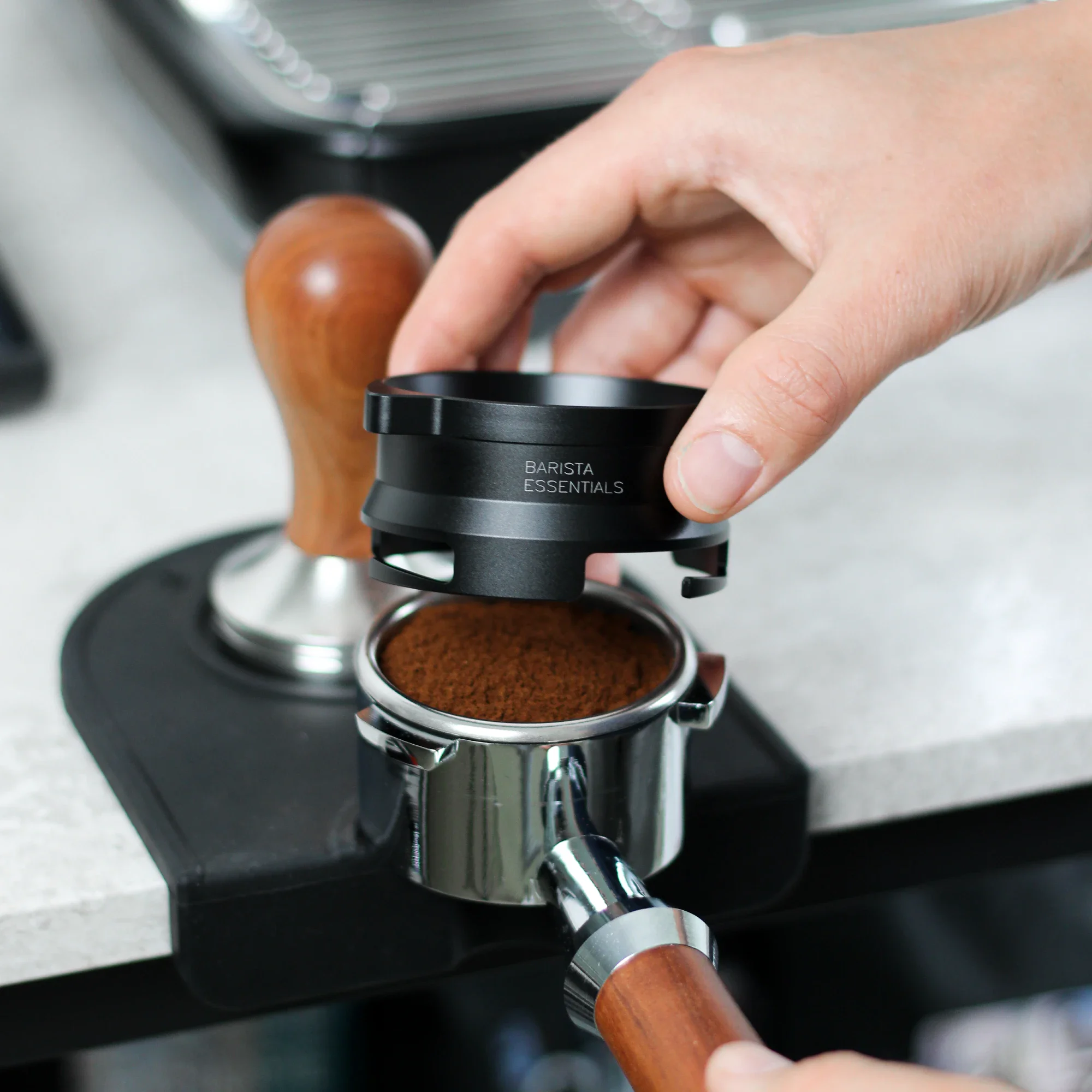 Doserring voor Sage Barista Express, Sage Barista Touch, Solis Grind & Infuse Pro, 54mm, zwart