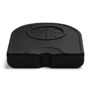 Tampermat met hoek en portafilter uitloop - tampingmat van rubber