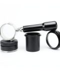 Barista set - Luxe uitbreidingsset - 58mm - zwart - zilver