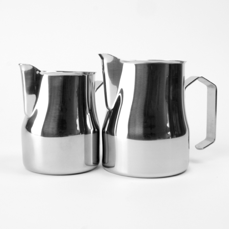 barista set - cadeau -latte art - melkkannetjes - cappuccino kopjes