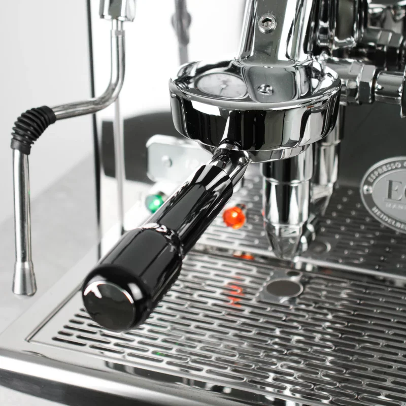 Naked portafilter bodemloze filterdrager 58mm E61 zwart ECM