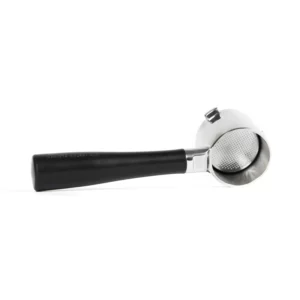 Zwart 51m naked portafilter van Barista-Essentials, voor een DeLonghi La Specialista espressomachine